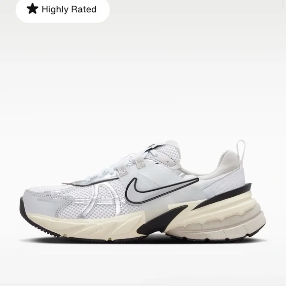 Nike White and Tan Athletic Shoes - Picture 1 of 7